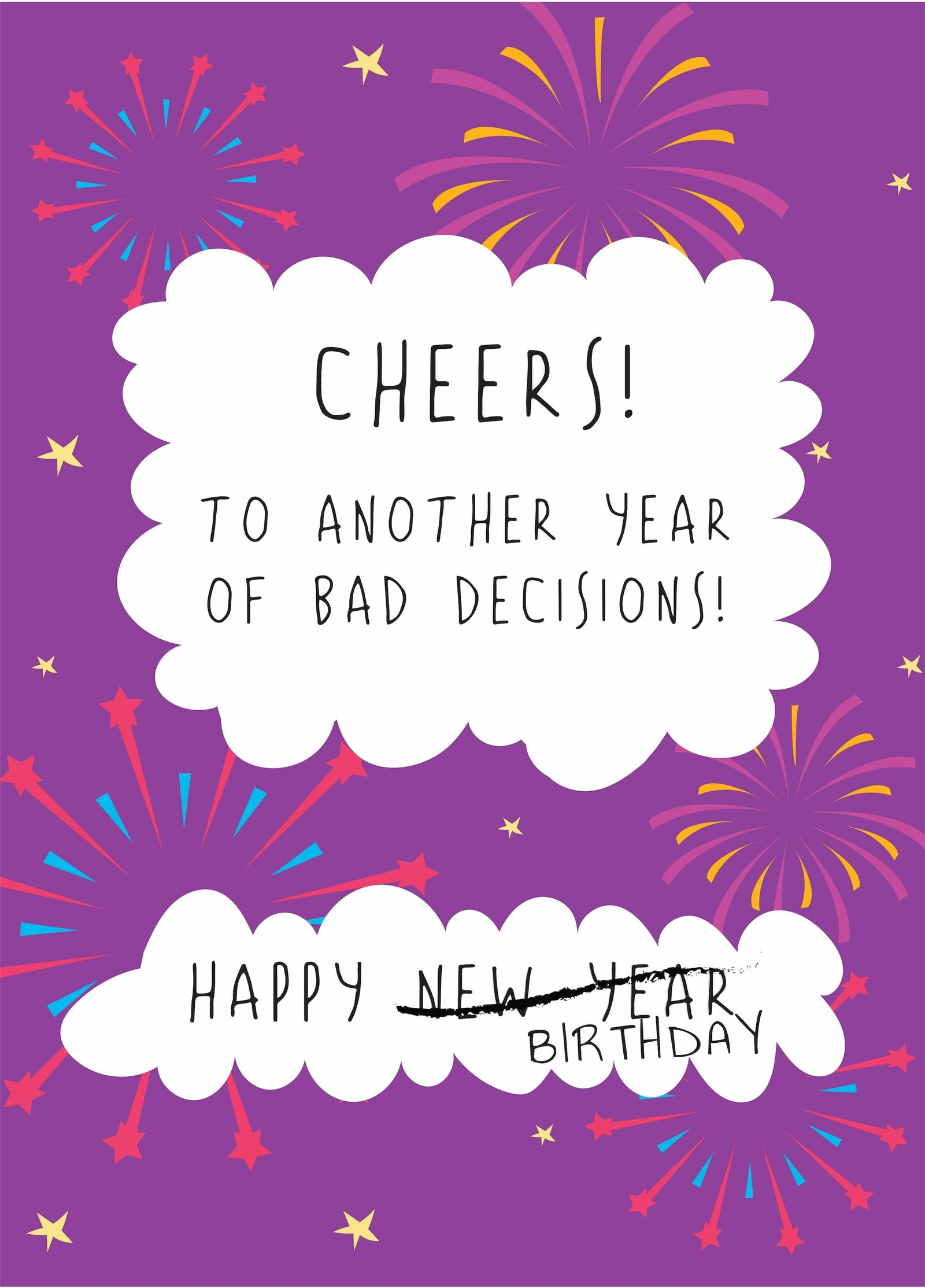 New Year Birthday - Happy Birthday