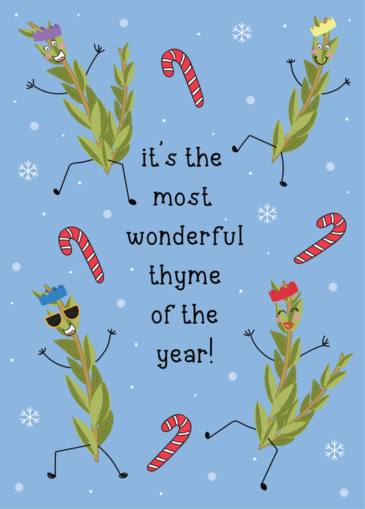 The Most Wonderful Thyme Of The Year - Merry Christmas