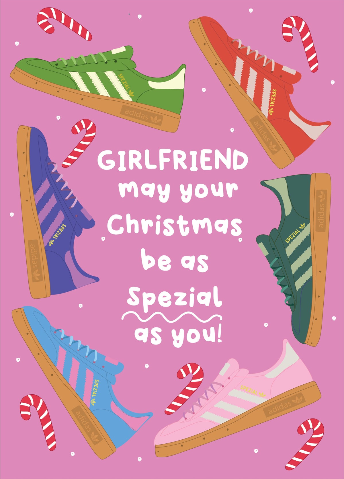 May Your Christmas Be As Spezial As You - Merry Christmas Girlfriend