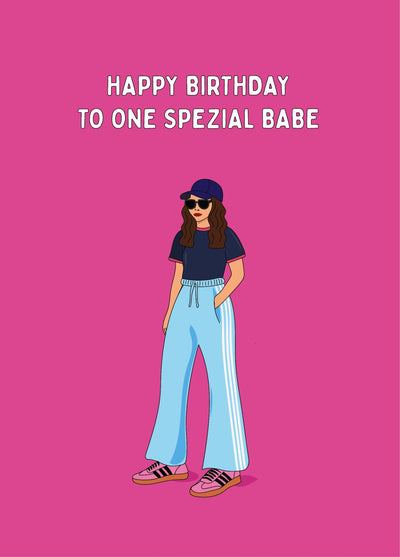 Happy Birthday To An Adidas Spezial Babe