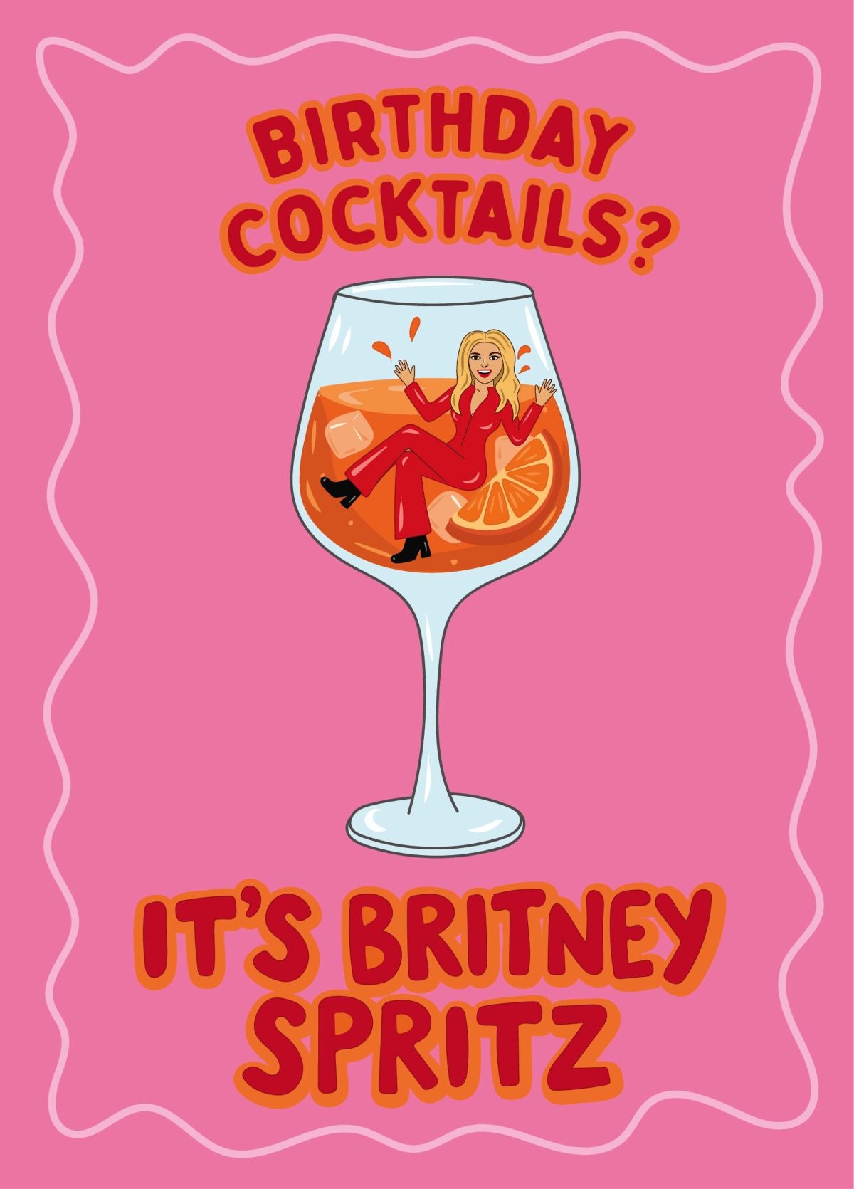 It's Britney Spritz! - Funny Britney Spears Birthday Card