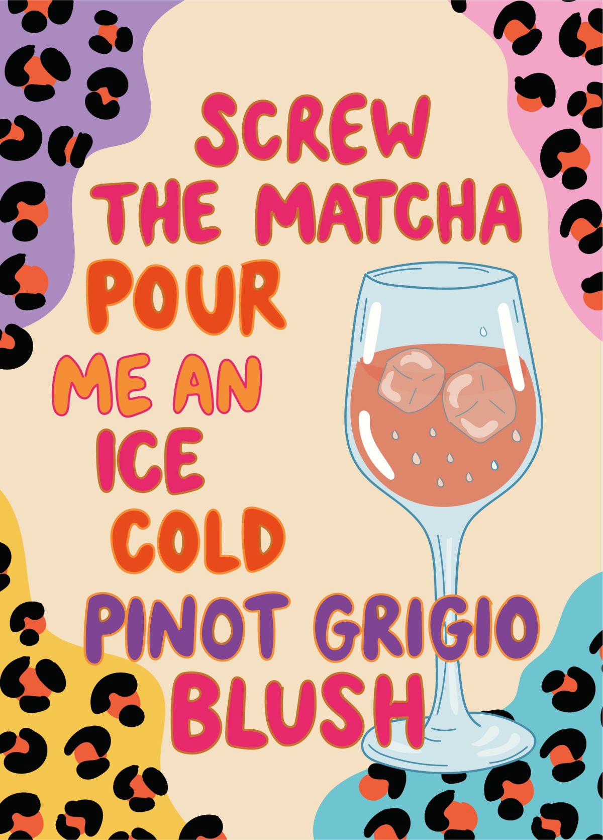 Pass Me The Pinot Blush - Happy Birthday