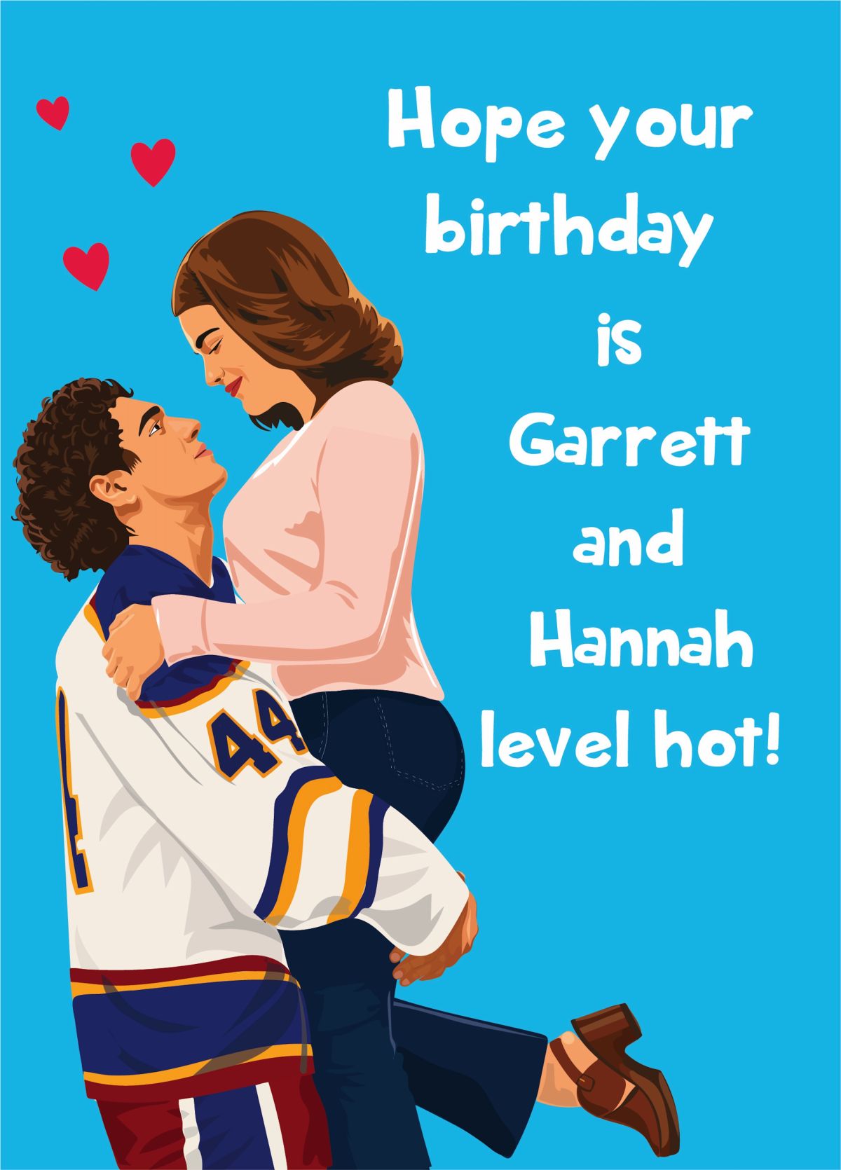 Garrett & Hannah Off Campus - Happy Birthday