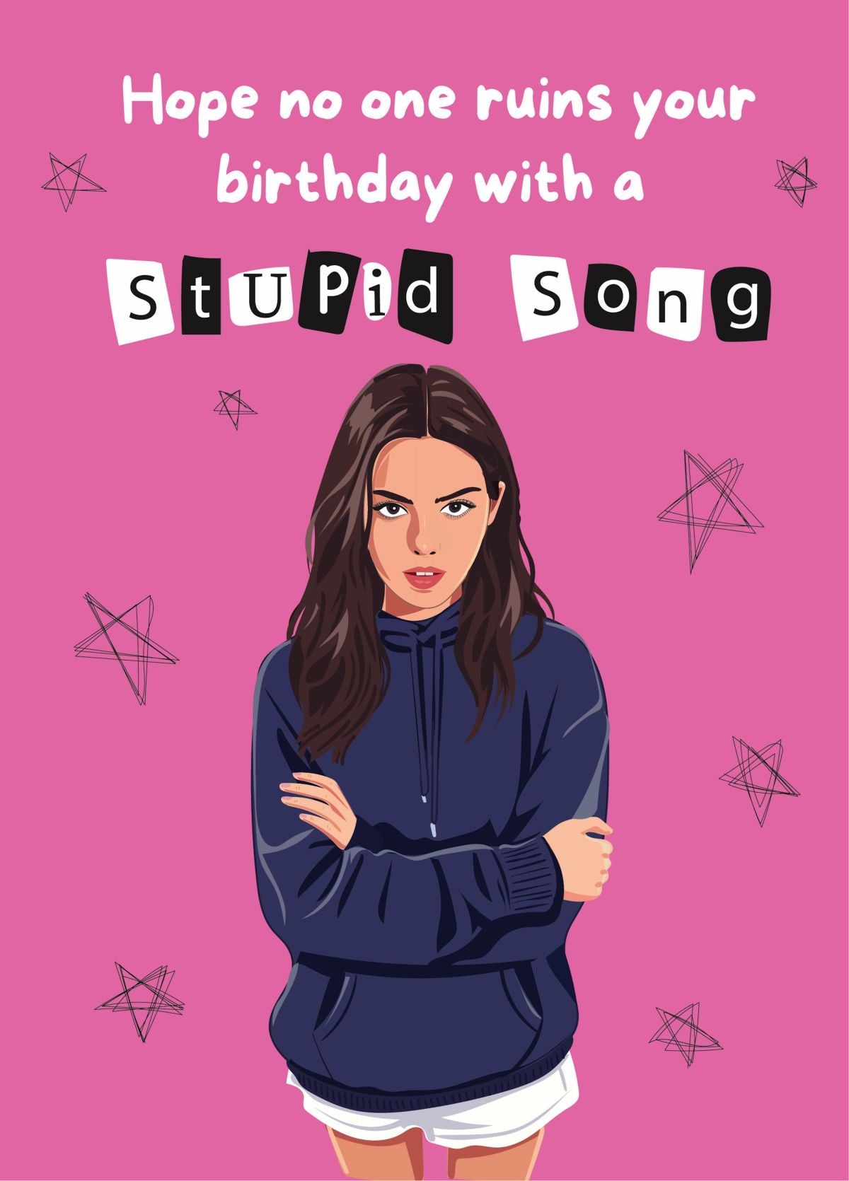 Olivia Rodrigo Birthday Card