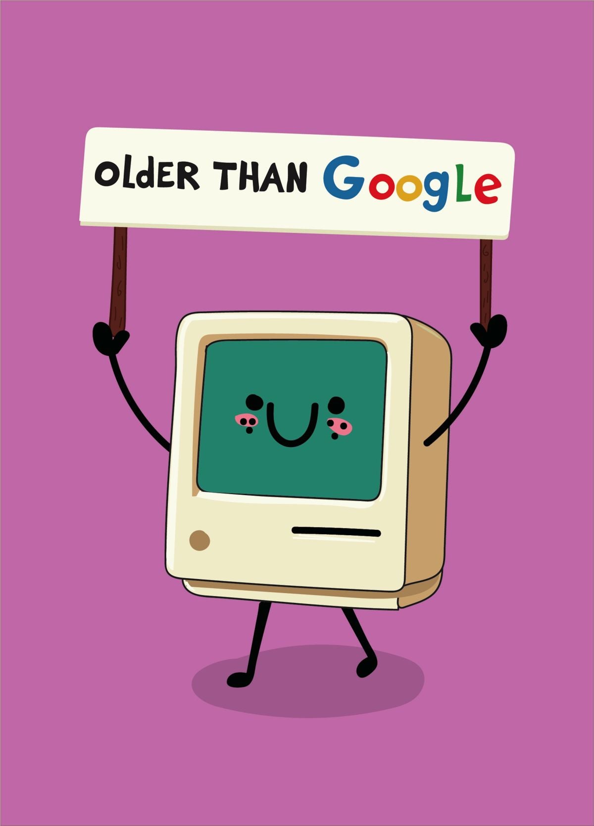 Older Than Google - Funny Birthday Card