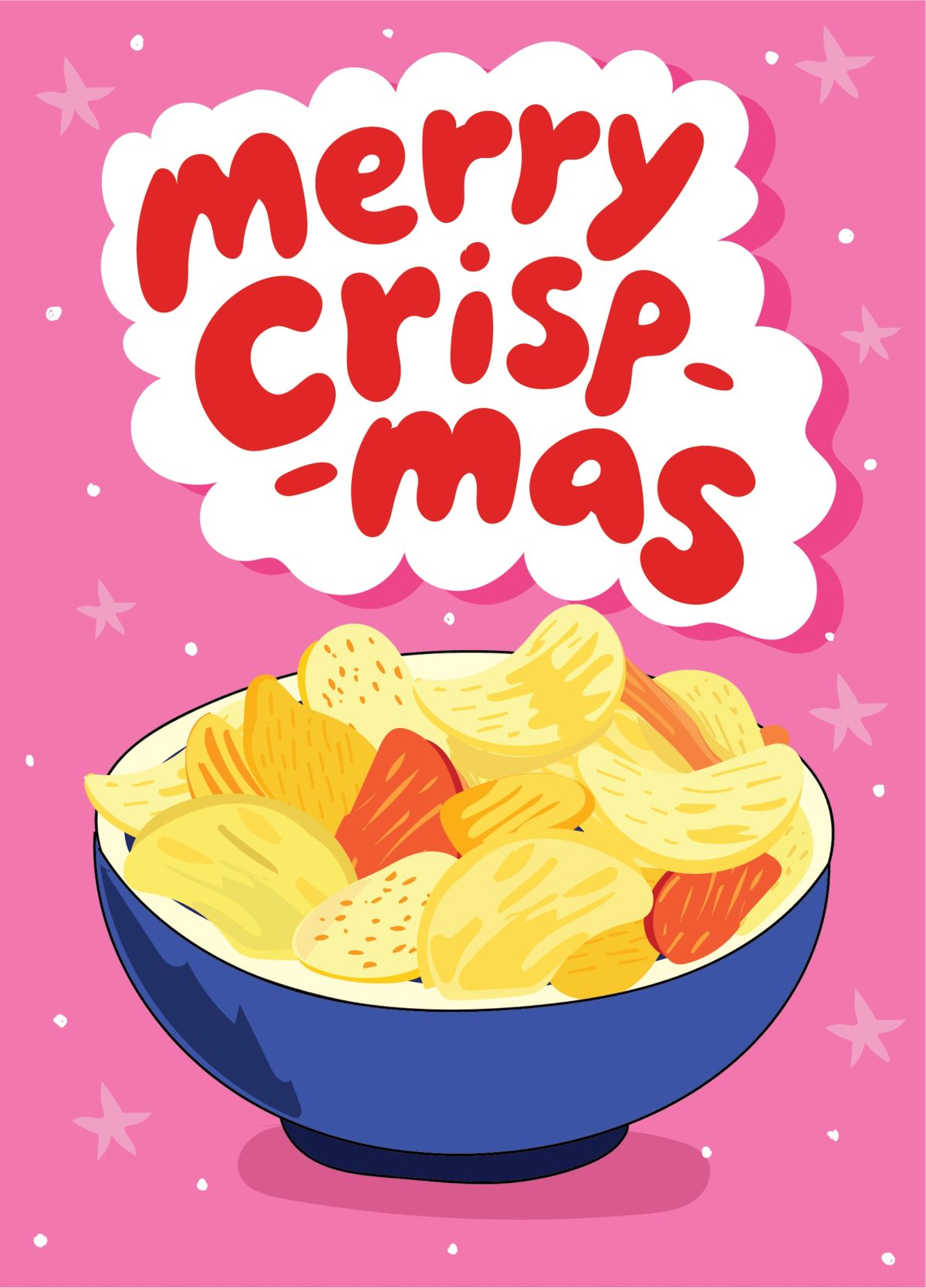 Merry Crisp-mas - Funny Christmas Card