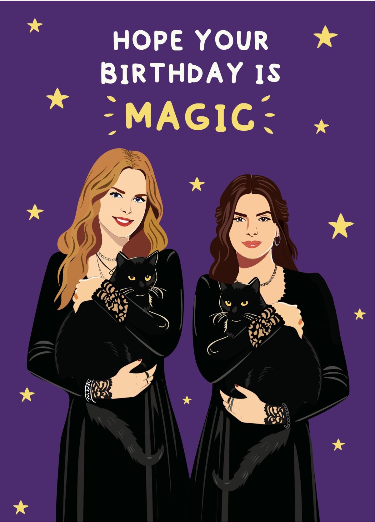 Hope Your Birthday Is Magic - Practical Magic Themed Birthday Card