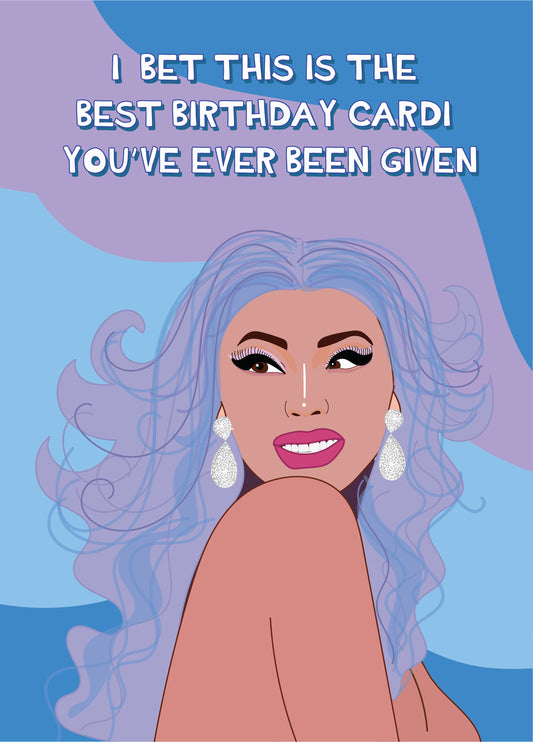 Best Birthday Cardi - Happy Birthday
