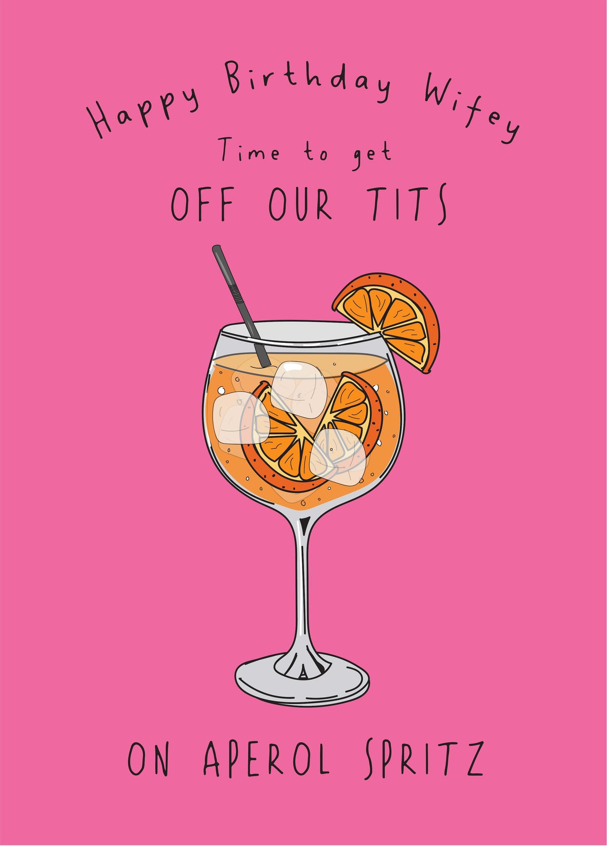 Funny Wife Birthday Card
