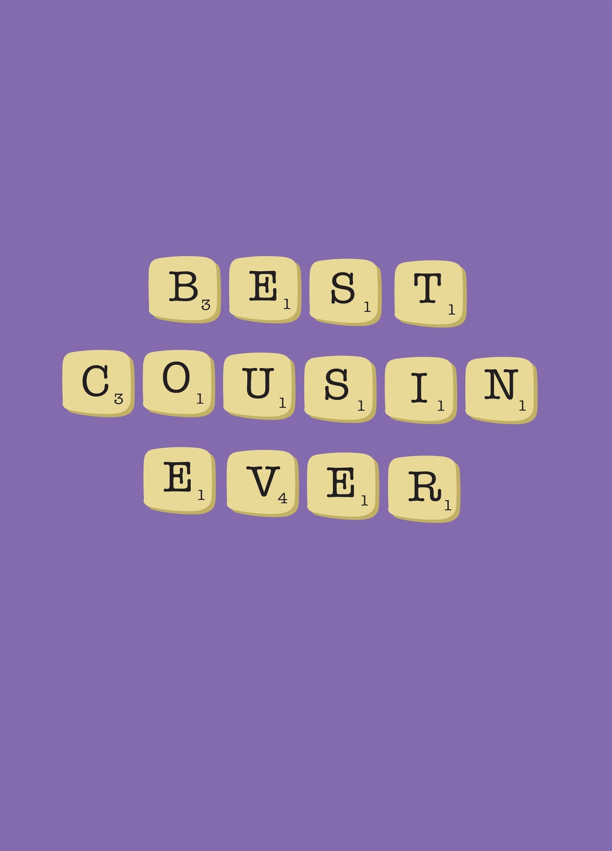 Best Cousin Ever Card