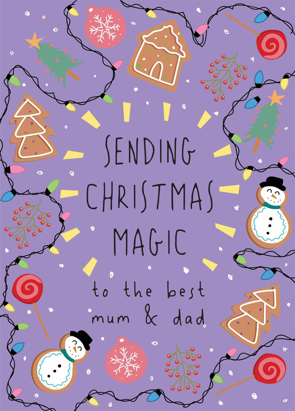 Sending Christmas Magic To Mum & Dad