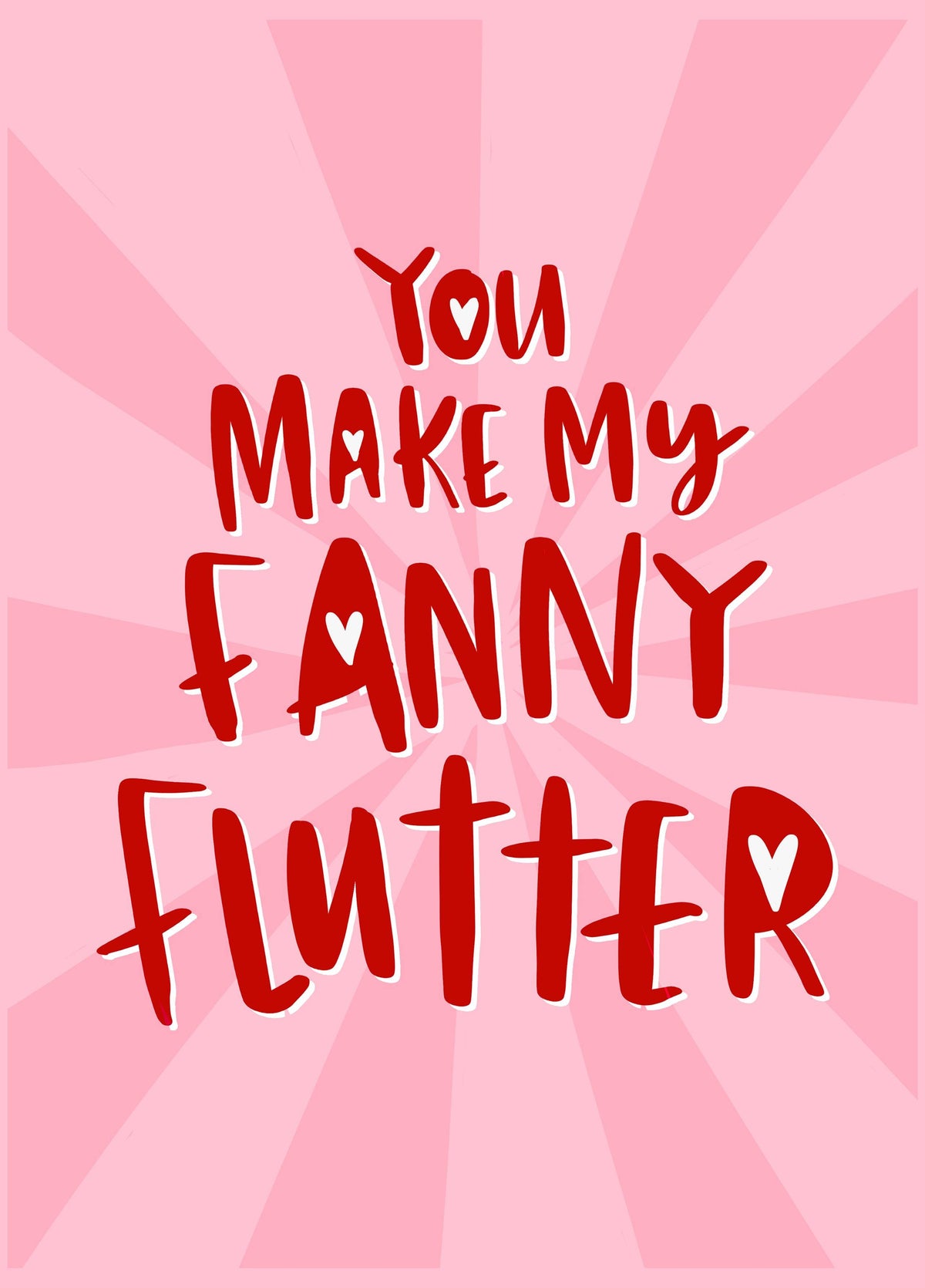 Fanny Flutter Card