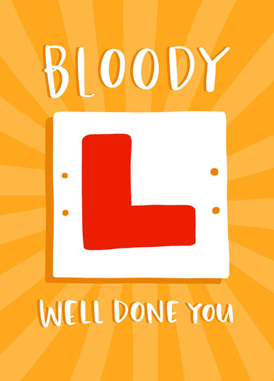 Well Done You! Card