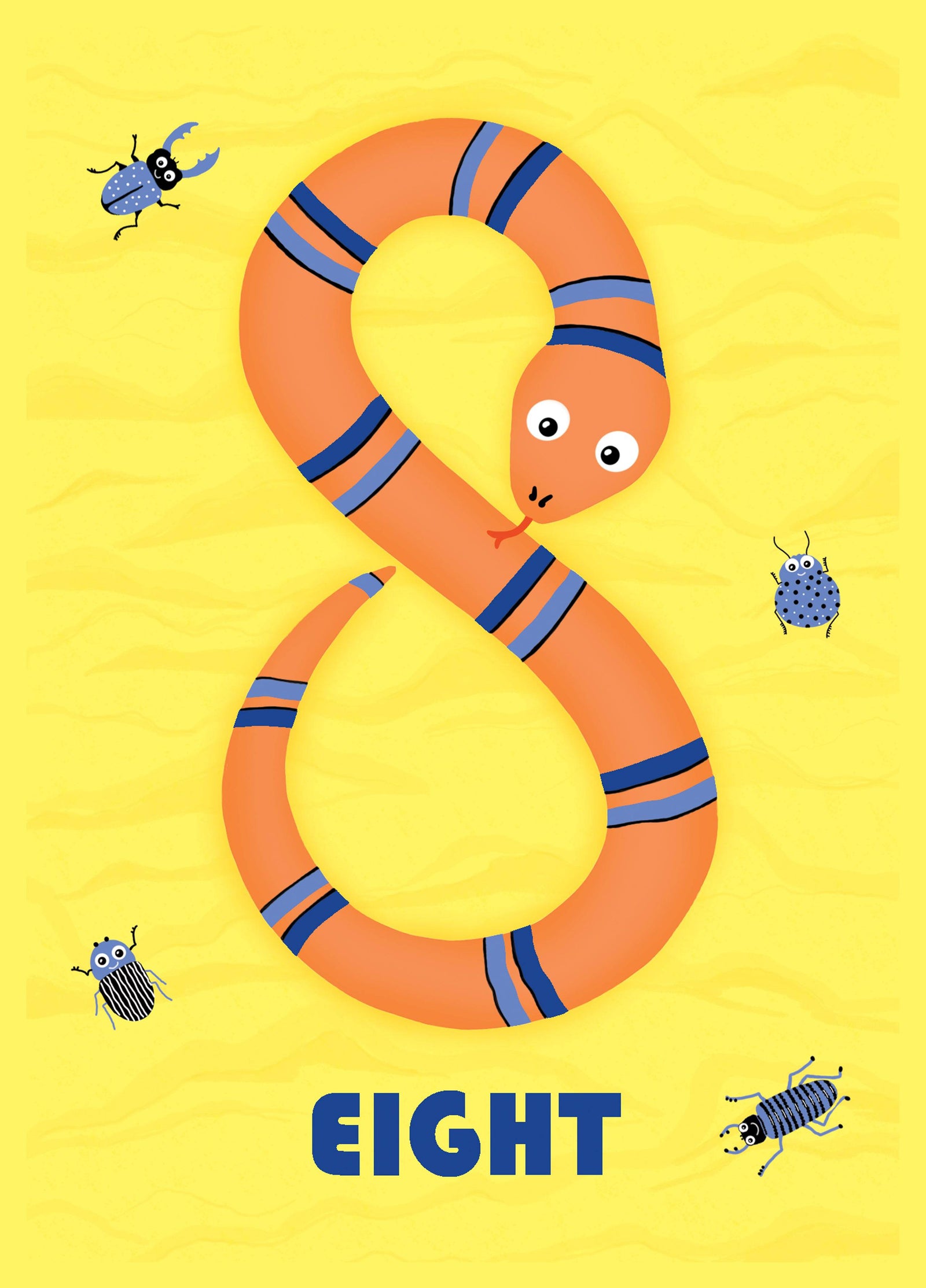 8th Birthday Card