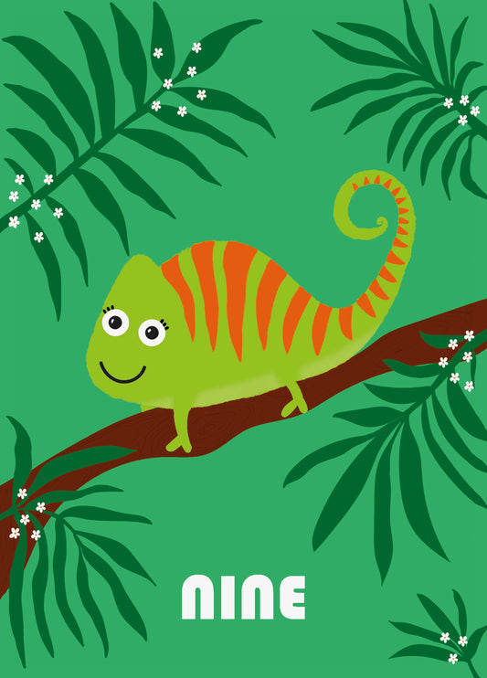 9th Birthday Card