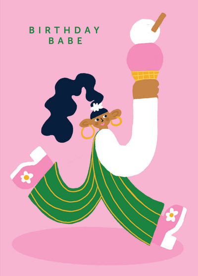 Birthday Babe Card