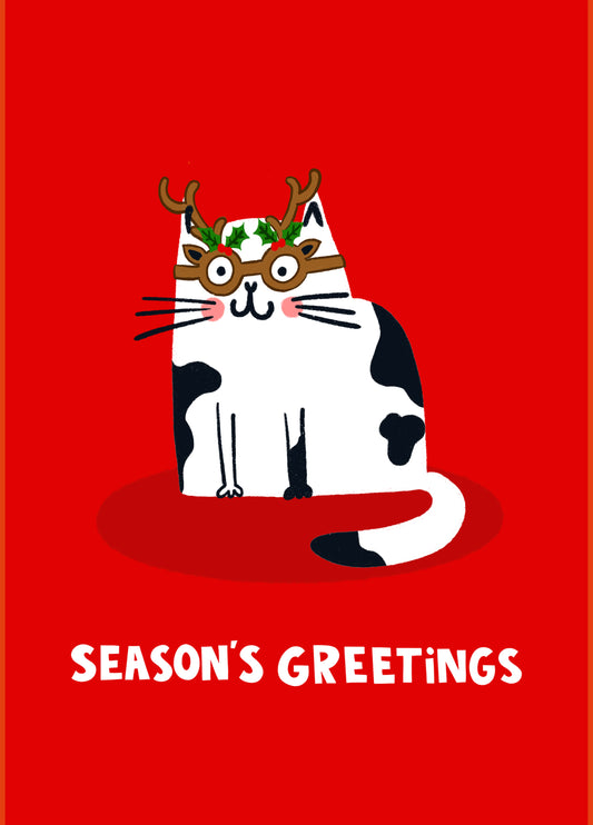 Cat Glasses Card