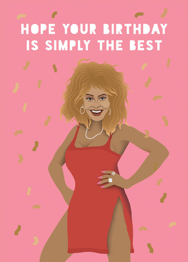 Tina Turner Card