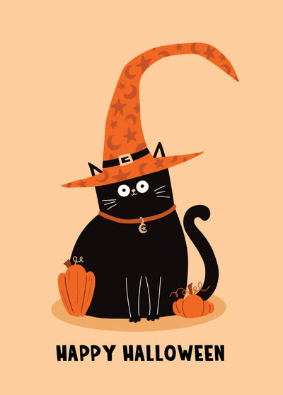 Curly Hat Cat