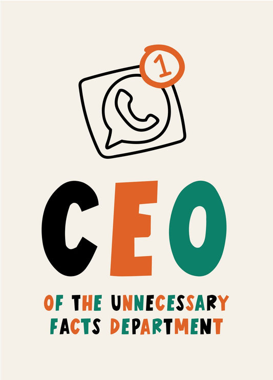 CEO Of Unnecessary Facts