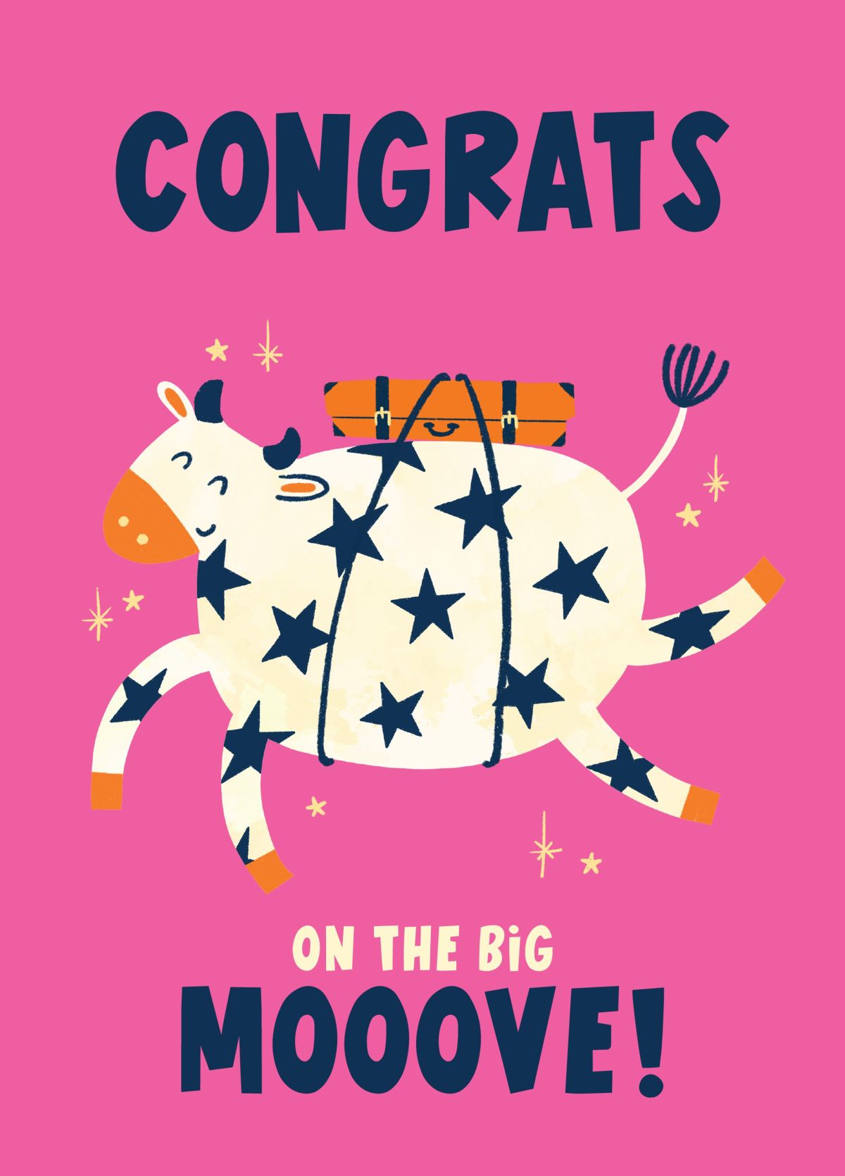 Congrats On The Big Mooove Cow