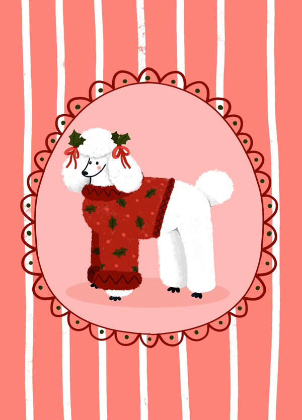 Christmas Poodle