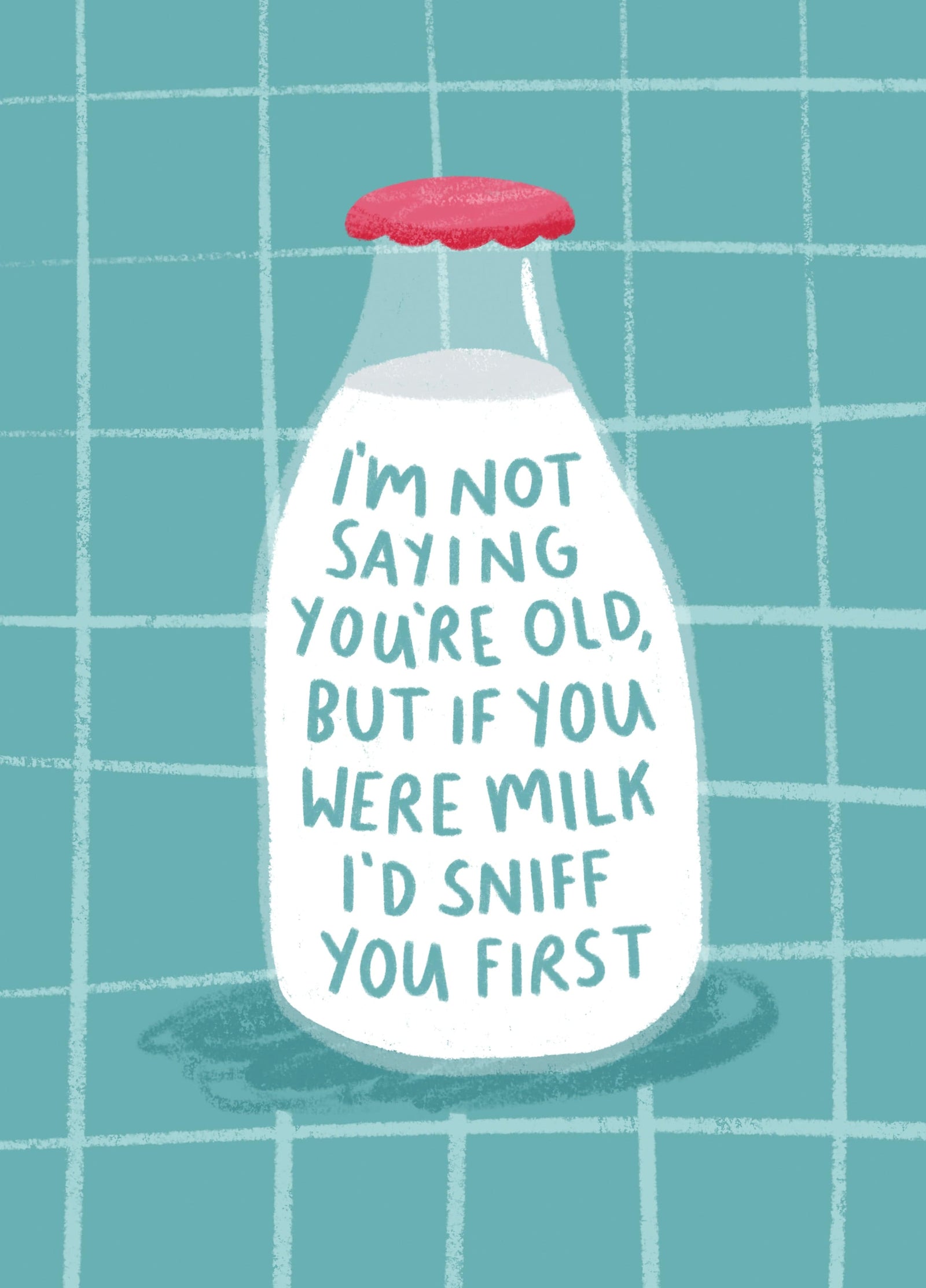 Old Milk Card