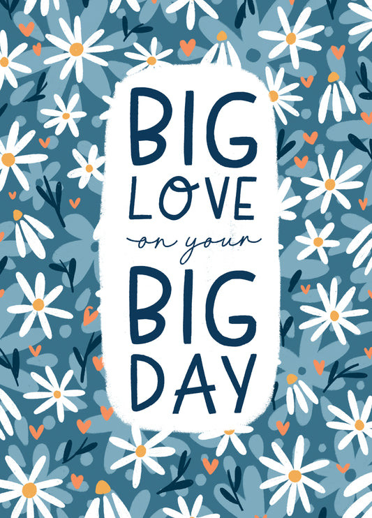 Big Love Wedding Card For Couple
