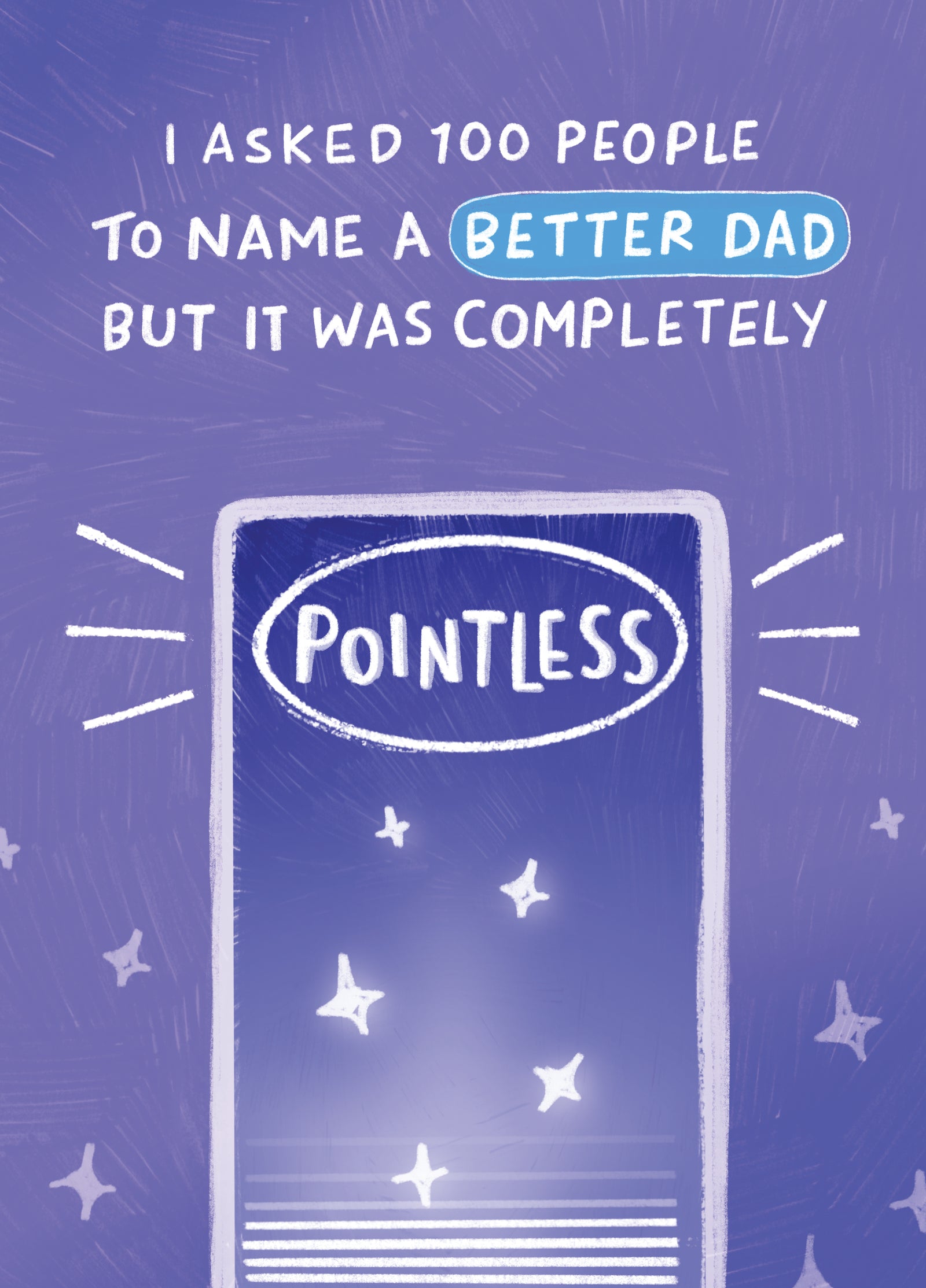 Pointless Father's Day Card