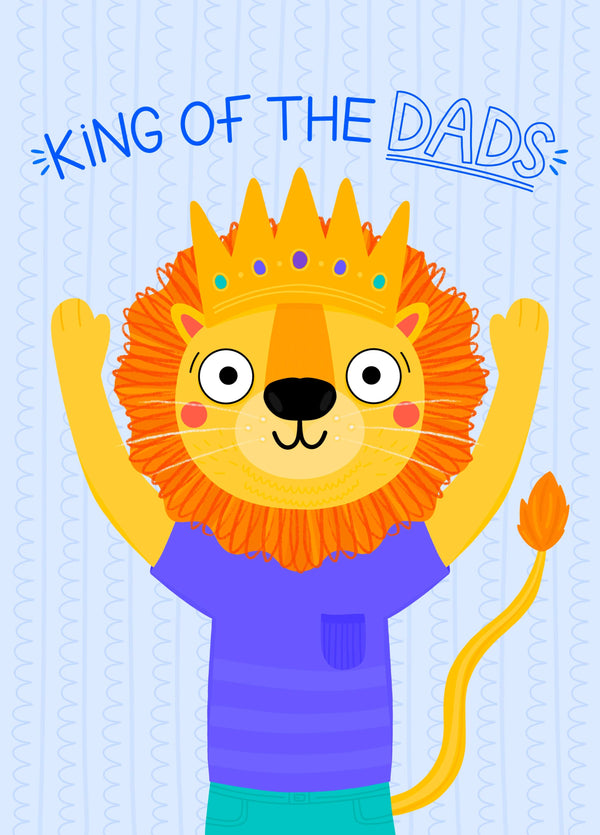 King Of The Dads Card