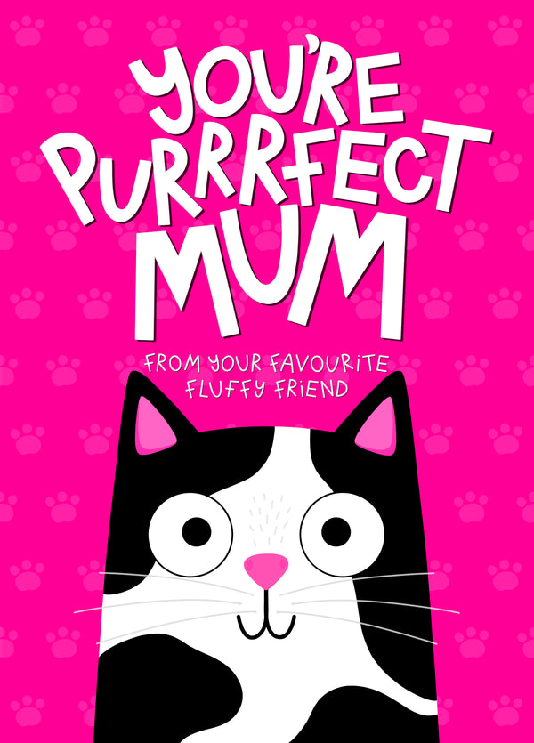 Perfect Cat Mum Card
