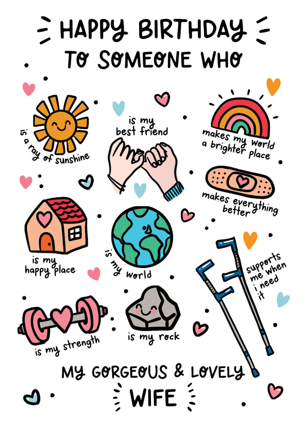 Happy Birthday Wonderful Wife