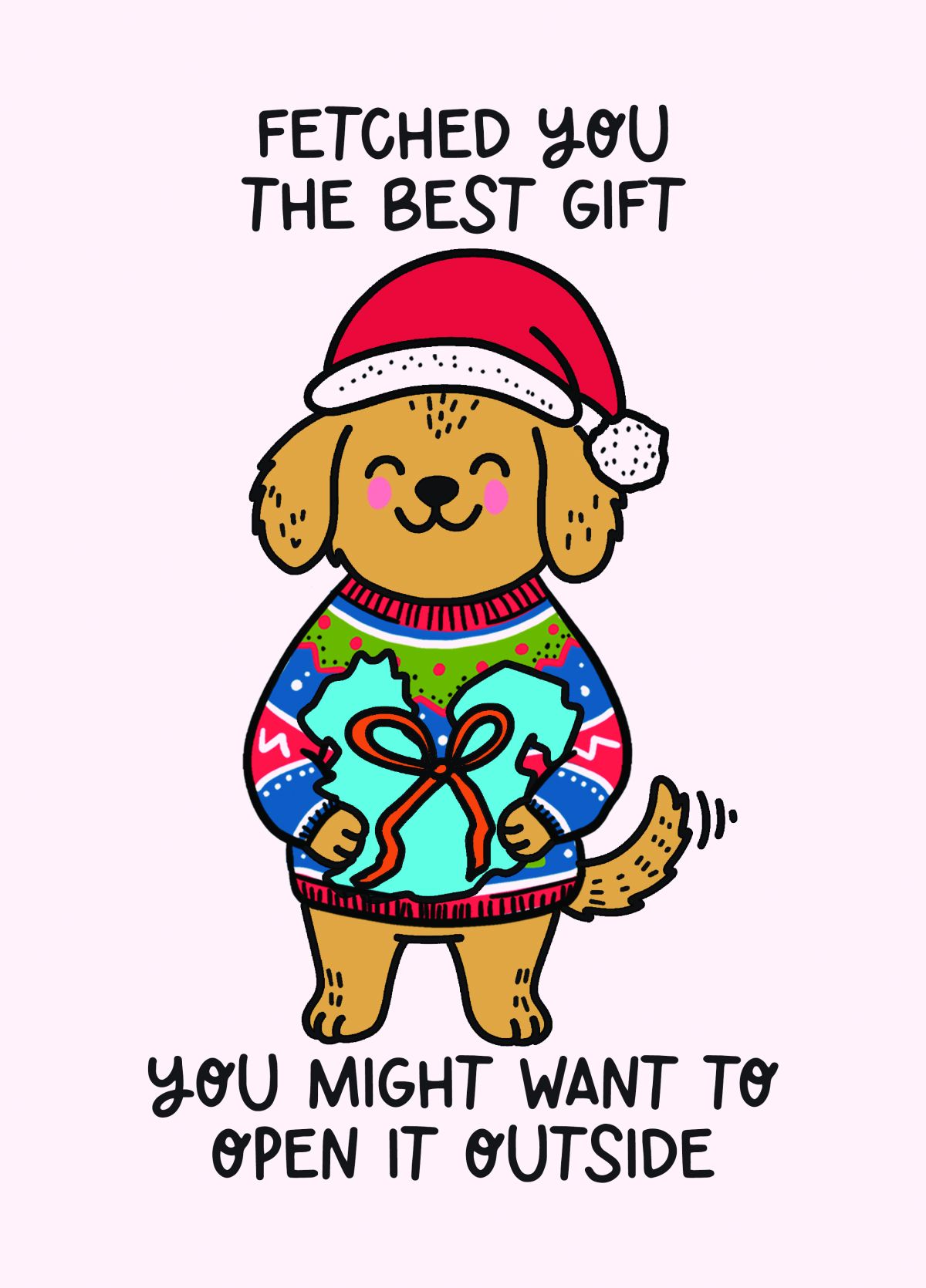 Christmas Card From The Dog