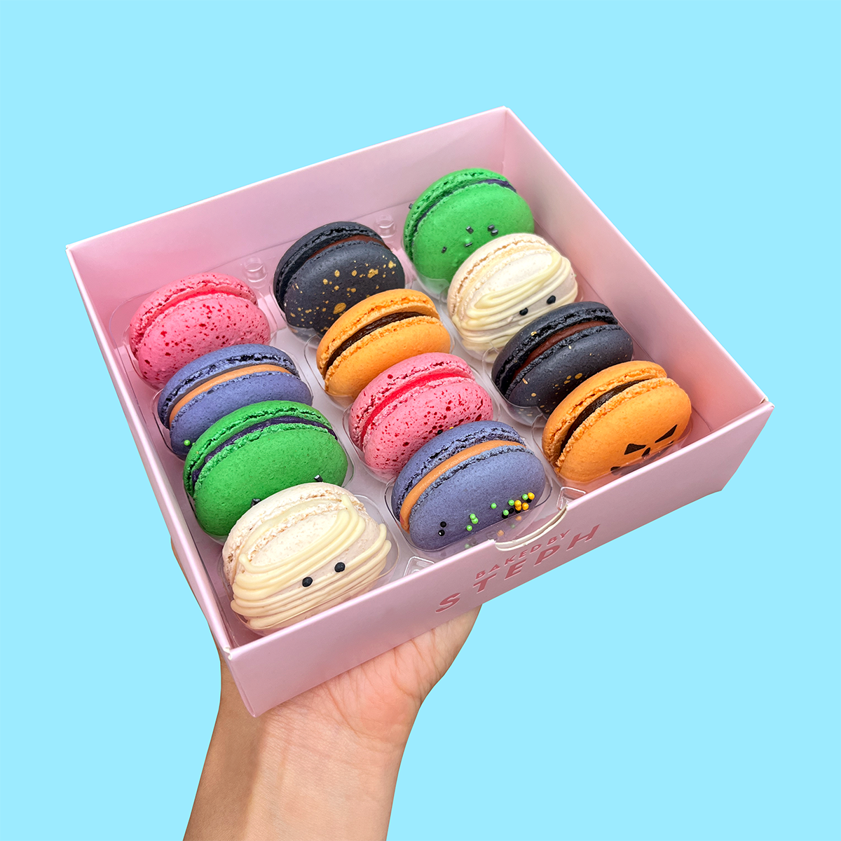 Halloween Macarons (Box of 12)