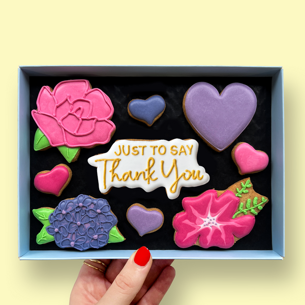 Just To Say Thank You Letterbox Cookies
