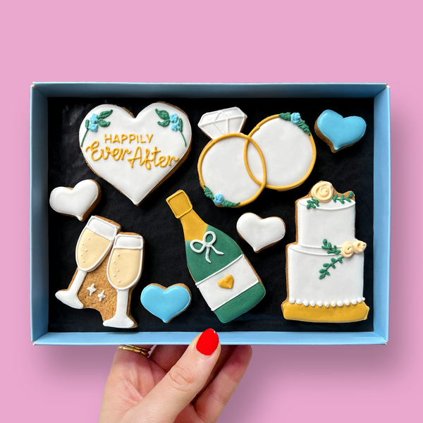 Wedding Gift Letterbox Iced Cookies