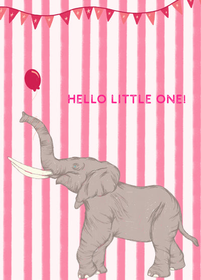 Pink Hello Little One!