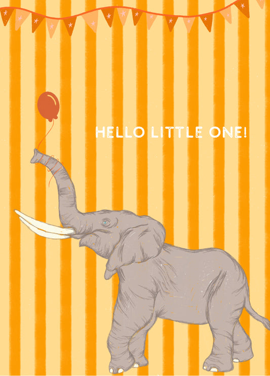 Yellow Hello Little One!