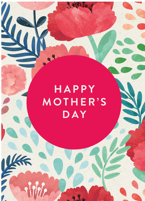 Happy Mother's Day Floral Card
