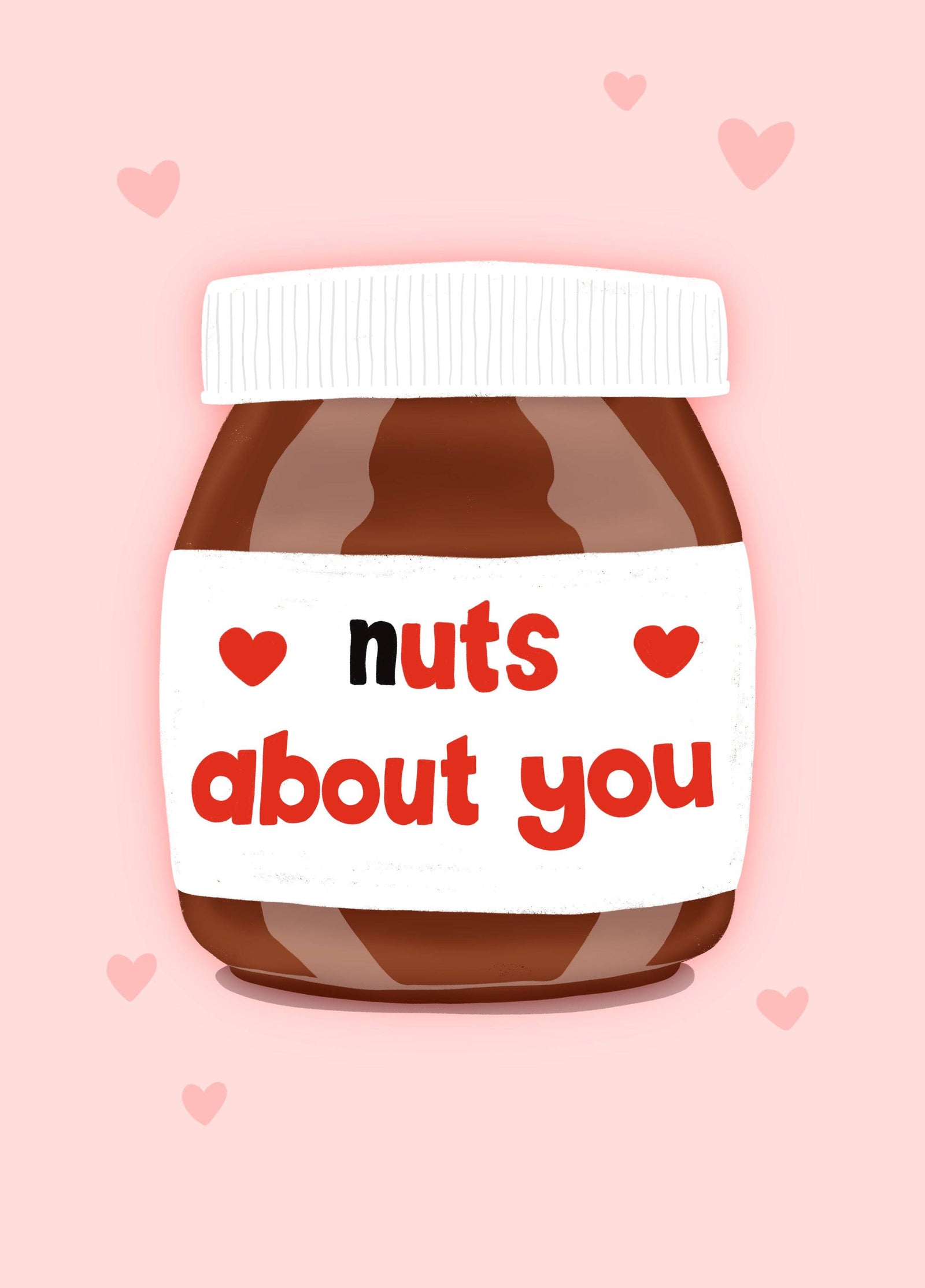 Nuts About You - Anniversary / Valentine's Card
