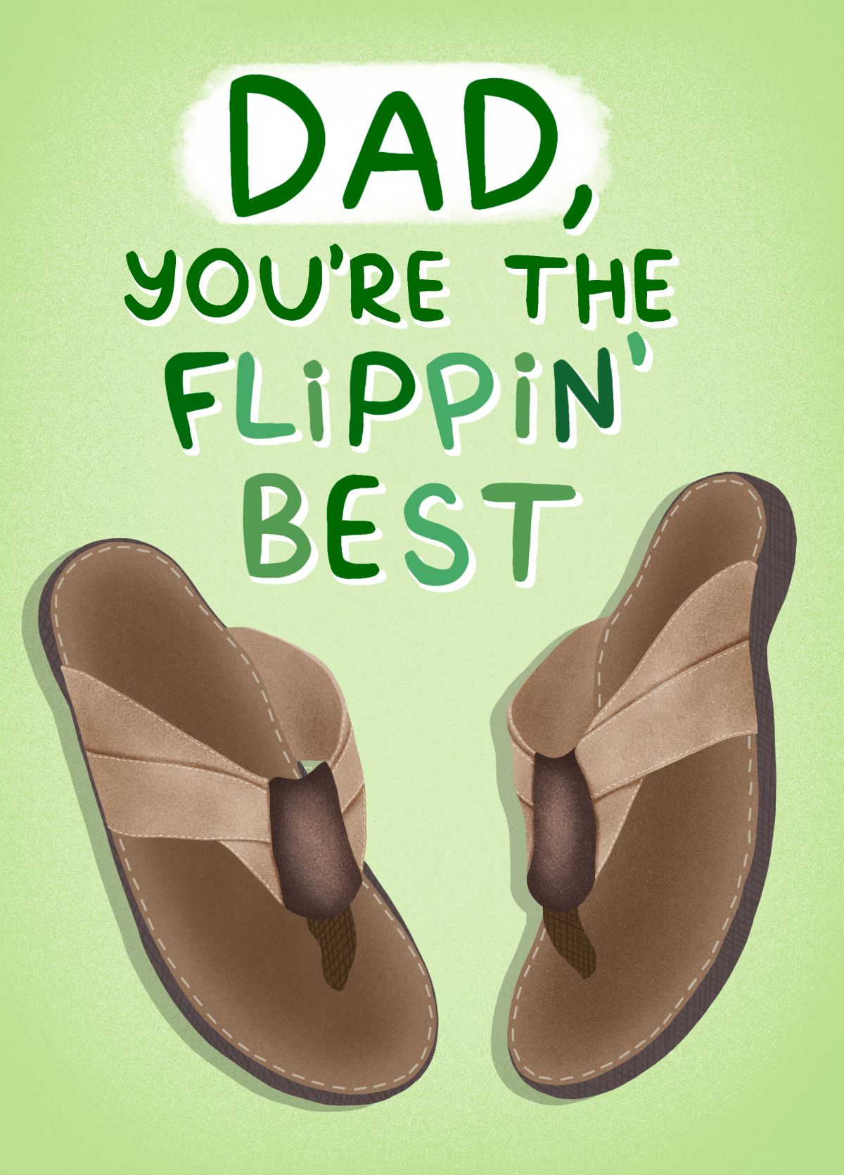 Dad You’re The Flippin’ Best Father’s Day Card