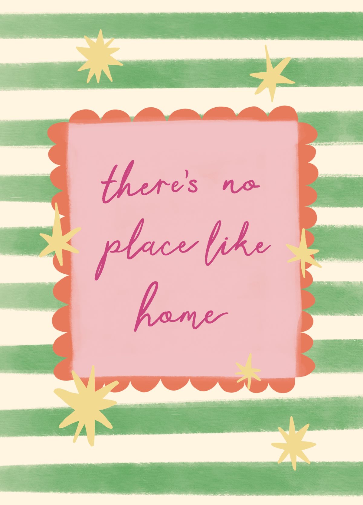 There’s No Place Like Home - Arty New Home Card
