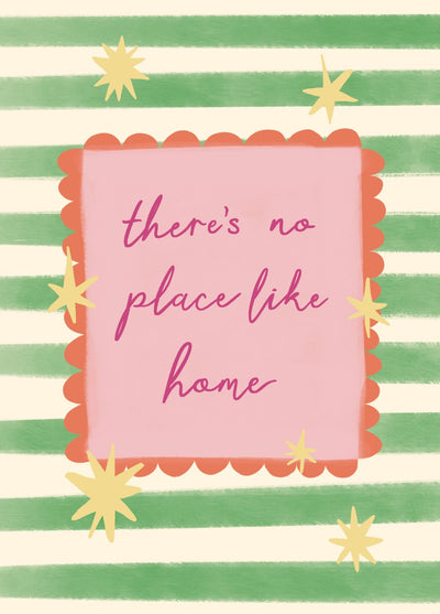 There’s No Place Like Home - Arty New Home Card