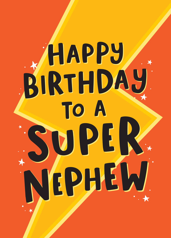 Super Nephew Birthday Card