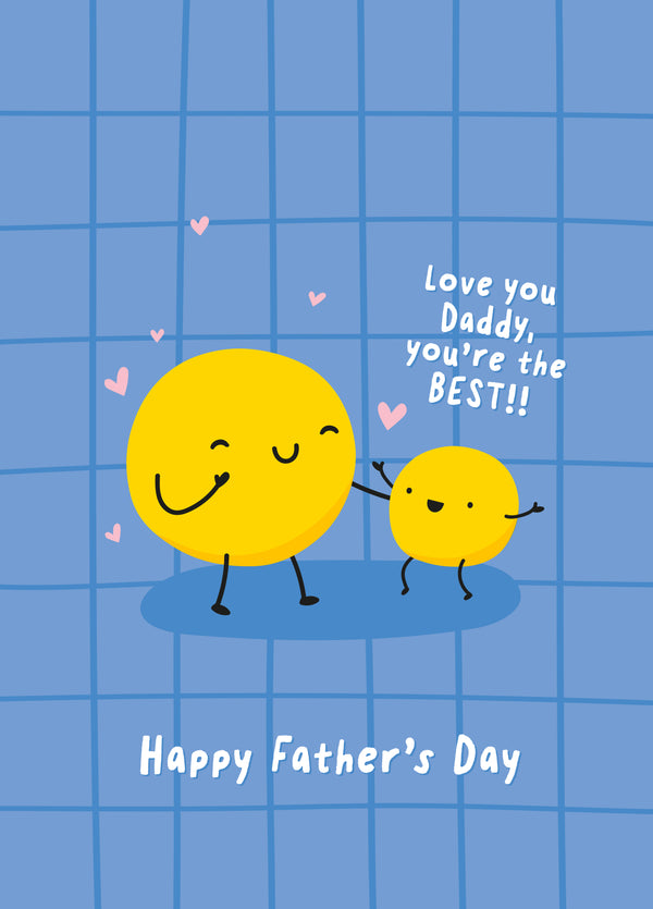 Best Daddy Father's Day Card