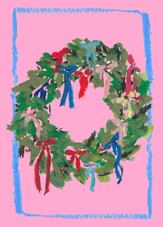 Christmas Bow Wreath