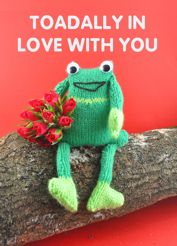 Toadally In Love With You Card