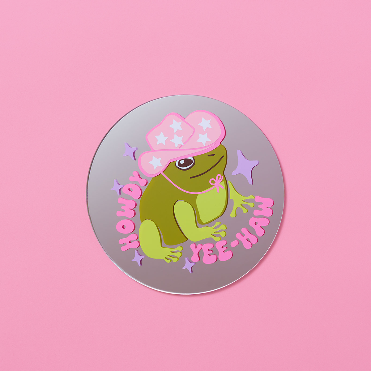 Disco Frog Mini Mirror