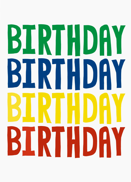 Happy Birthday Card