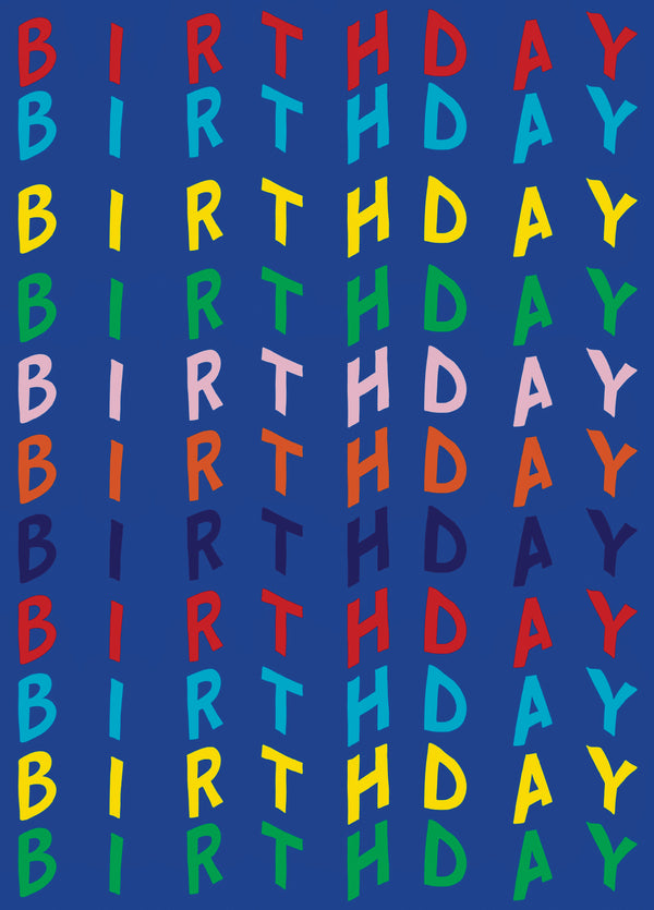 Colourful Birthday Card
